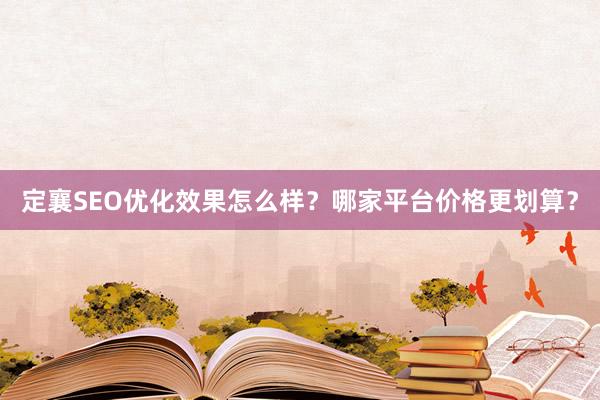 定襄SEO优化效果怎么样?哪家平台价格更划算?